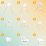 Joie Chestnut Baby High Chair - Mocha