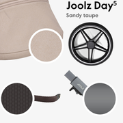 Joolz Day5 Stroller- Sandy Taupe