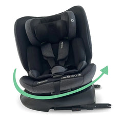 MBCS200 Spin Car Seat with Top Tether - Black