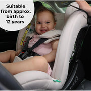 MBCS200 Spin Car Seat with Top Tether - Pink Leopard