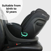 MBCS300 Easy Spin Car Seat with Top Tether - Black
