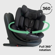 MBCS300 Easy Spin Car Seat with Top Tether - Black