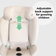 MBCS300 Easy Spin Car Seat with Top Tether - Pink Leopard