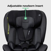 MBCS400 Spin Car Seat with Support Leg - Black