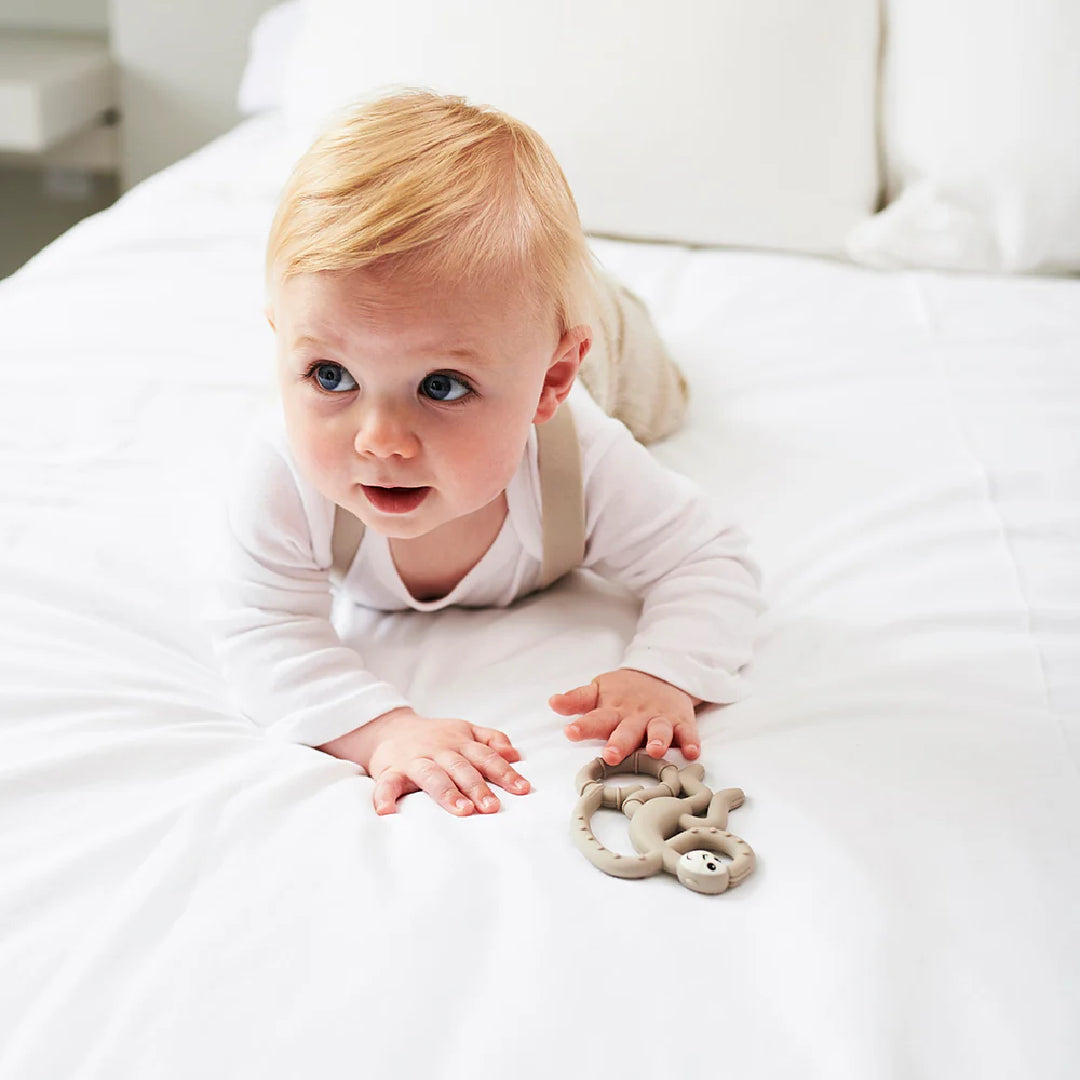 Matchstick Monkey Mini Monkey Teether – Newbie and Me