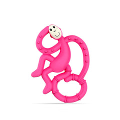 Matchstick Monkey Mini Monkey Teether - Pink