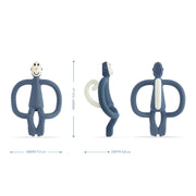 Matchstick Monkey Original Teething Toy - Airforce Blue