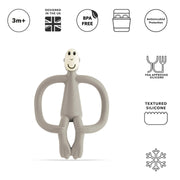 Matchstick Monkey Original Teething Toy - Grey