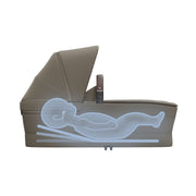 Maxi Cosi Cabin Cot - Oak Truffle