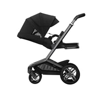 Maxi Cosi Fame Pushchair Bundle With Pebble 360 Pro 2 Car Seat & Base - Luxe Twillic Black