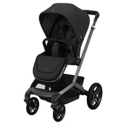Maxi Cosi Fame Pushchair Bundle With Pebble 360 Pro 2 Car Seat & Base - Luxe Twillic Black