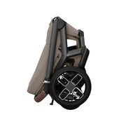 Maxi Cosi Fame Premium Pushchair Bundle with Pebble 360 Pro 2 Car Seat & Base - Twillic Truffle - With Black Wheels