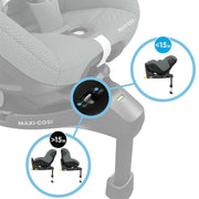 Maxi Cosi Mica 360 Pro Car Seat - Authentic Grey