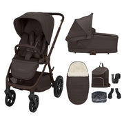 Maxi Cosi Oxford+ 7 Essential Bundle - Espresso Brown