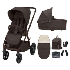 Maxi Cosi Oxford+ 7 Essential Bundle - Espresso Brown