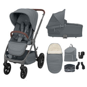 Maxi Cosi Oxford+ 7 Essential Bundle - Moon Graphite
