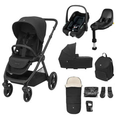 Maxi Cosi Oxford Oxford 9 Piece Select Bundle - Twillic Black