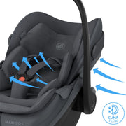 Maxi Cosi Pebble Slide Pro Car Seat - Moon Graphite