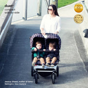 Mountain Buggy Duet V3 Pushchair - Black – Newbie and Me