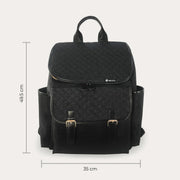 My Babiie Backpack Changing Bag - Black Quilted