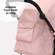 My Babiie MB30 PLUS Pushchair - Pink Leopard