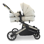 My Babiie MB33 Tandem Pushchair with Infant Carrier - Ivory