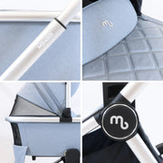 My Babiie MB450 2-in-1 Pushchair & Carrycot - Steel Blue