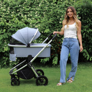 My Babiie MB450 2-in-1 Pushchair & Carrycot - Steel Blue