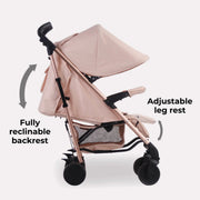 My Babiie MB51 PLUS Stroller - Rose Gold Blush