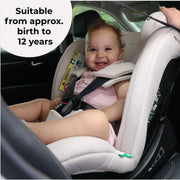 My Babiie MBCS100 i-Size 2-in-1 Convertible Car Seat - Pink Leopard