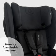 My Babiie MBCS80 Toddler to Booster R129 Foldable Car Seat with ISOFIX - Black