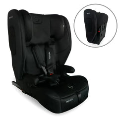 My Babiie MBCS80 Toddler to Booster R129 Foldable Car Seat with ISOFIX - Black