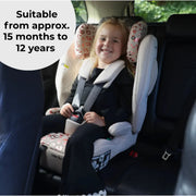 My Babiie MBCS80 Toddler to Booster R129 Foldable Car Seat with ISOFIX - Pink Leopard