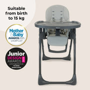 My Babiie MBHC9 Luxe Highchair - Grey