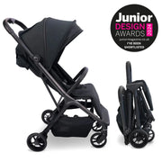 My Babiie MBX7 PLUS Auto-Fold Stroller - Black