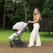 My Babiie MBX7 PLUS Auto-Fold Stroller - Camel