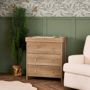 Obaby Nika 2 Piece Room Set & Under Drawer - Oak