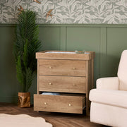 Obaby Nika 3 Piece Room Set - Oak