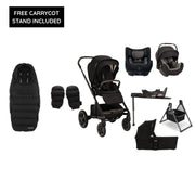 Nuna Mixx Next All Stage Bundle with TODL Car Seat - Caviar