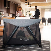 Nuna SENA Aire Travel Cot - Charcoal