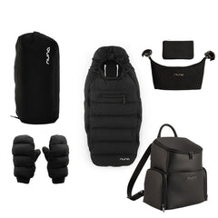 Nuna Stroller Accessory Bundle - Caviar