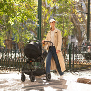 Nuna TRIV lx + ARRA Flex Travel System - Caviar