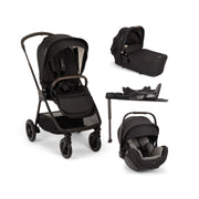 Nuna Triv Next + Arra Flex & Base Curv Travel System Bundle - Caviar