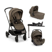 Nuna Triv Next + Arra Flex & Base Curv Travel System Bundle - Pistachio