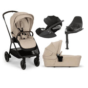 Nuna Triv Next Cloud T + Base T Travel System Bundle - Biscotti
