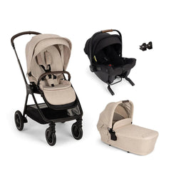 Nuna Triv Next + Pipa Urbn Travel System - Biscotti