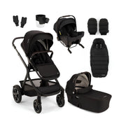 Nuna DEMI Next + URBN Travel System - Caviar
