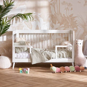 Obaby Maya 3 Piece Room Set - White + Acrylic
