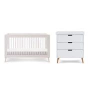 Obaby Maya 3 Piece Room Set - White + Acrylic