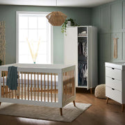 Obaby Maya 3 Piece Room Set - White + Natural